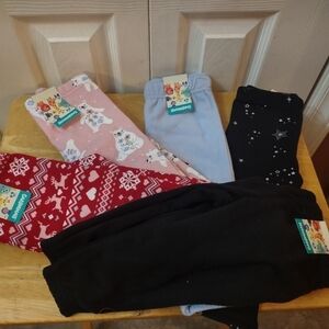 NWT 8pc girls baby 12 months thick granimals pants